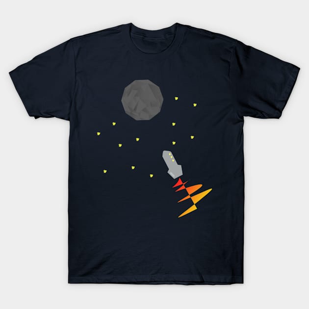 Fly me to the moon T-Shirt by drum4RT